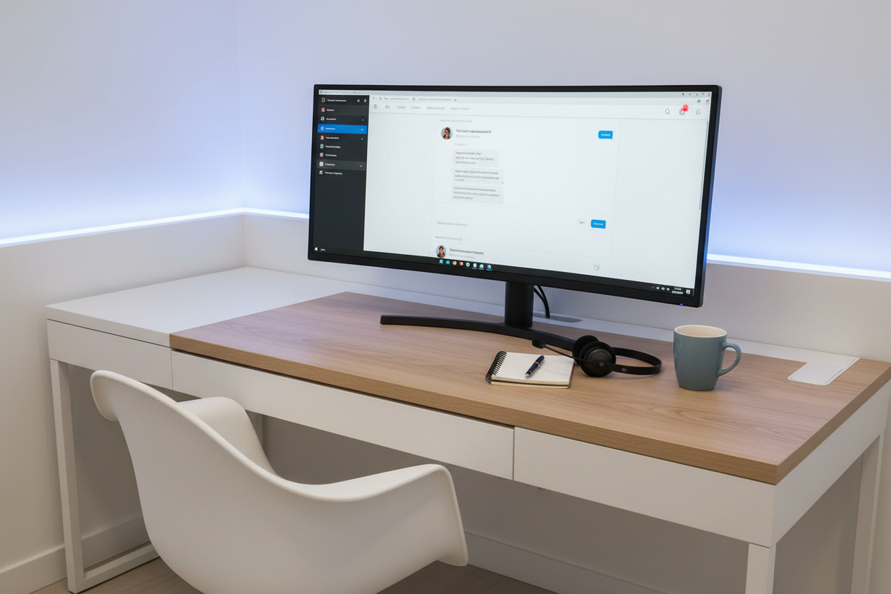 Escritorio atención al cliente